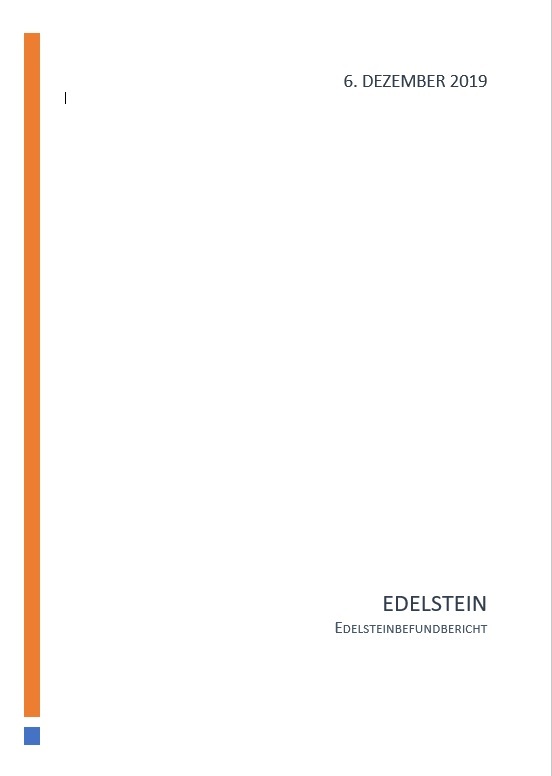 Edelstein - Zertifikat